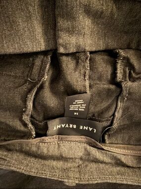 Lane Bryant Charcoal Black High-Rise Jeans